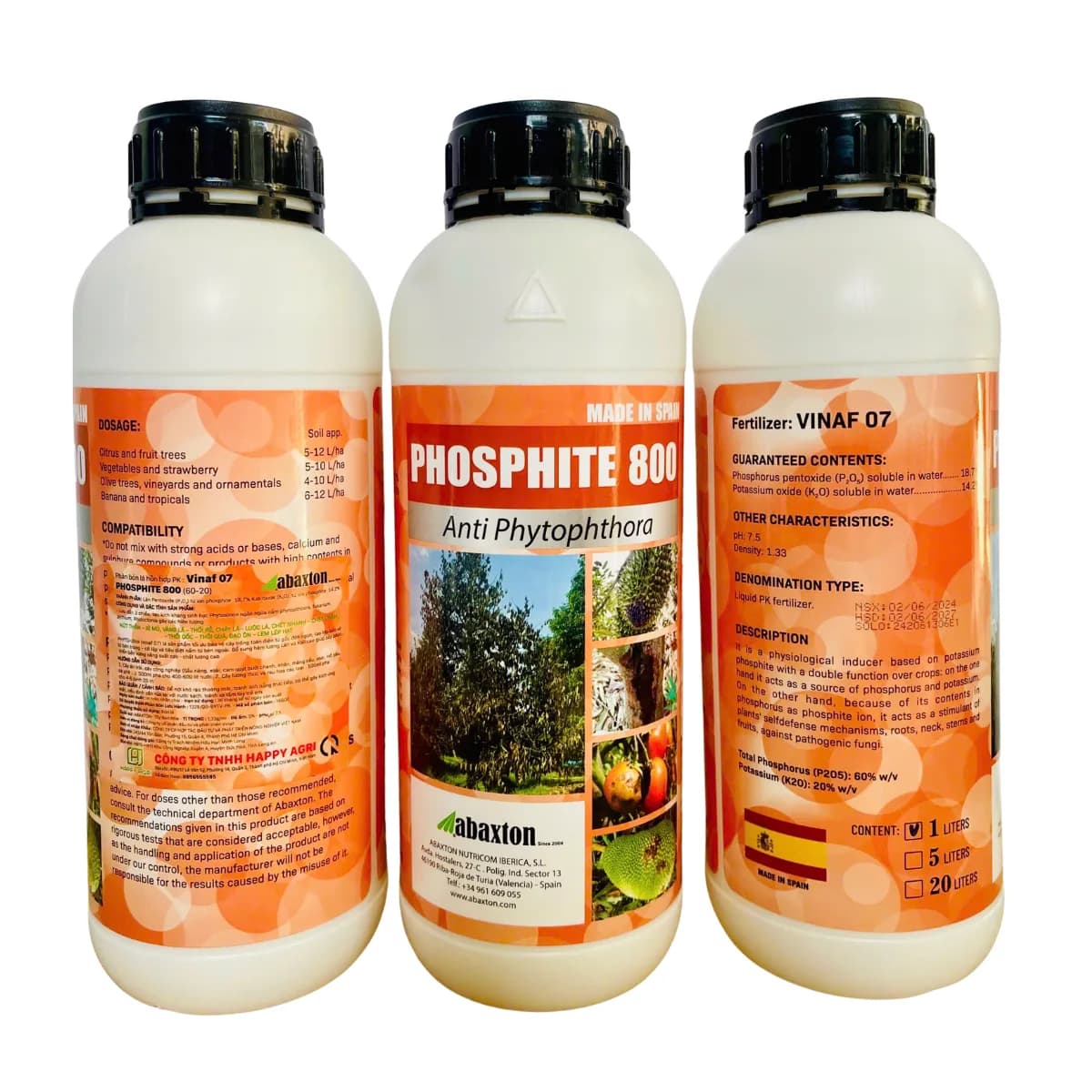 VINAF 07 - PHOSPHITE 800 - 1L