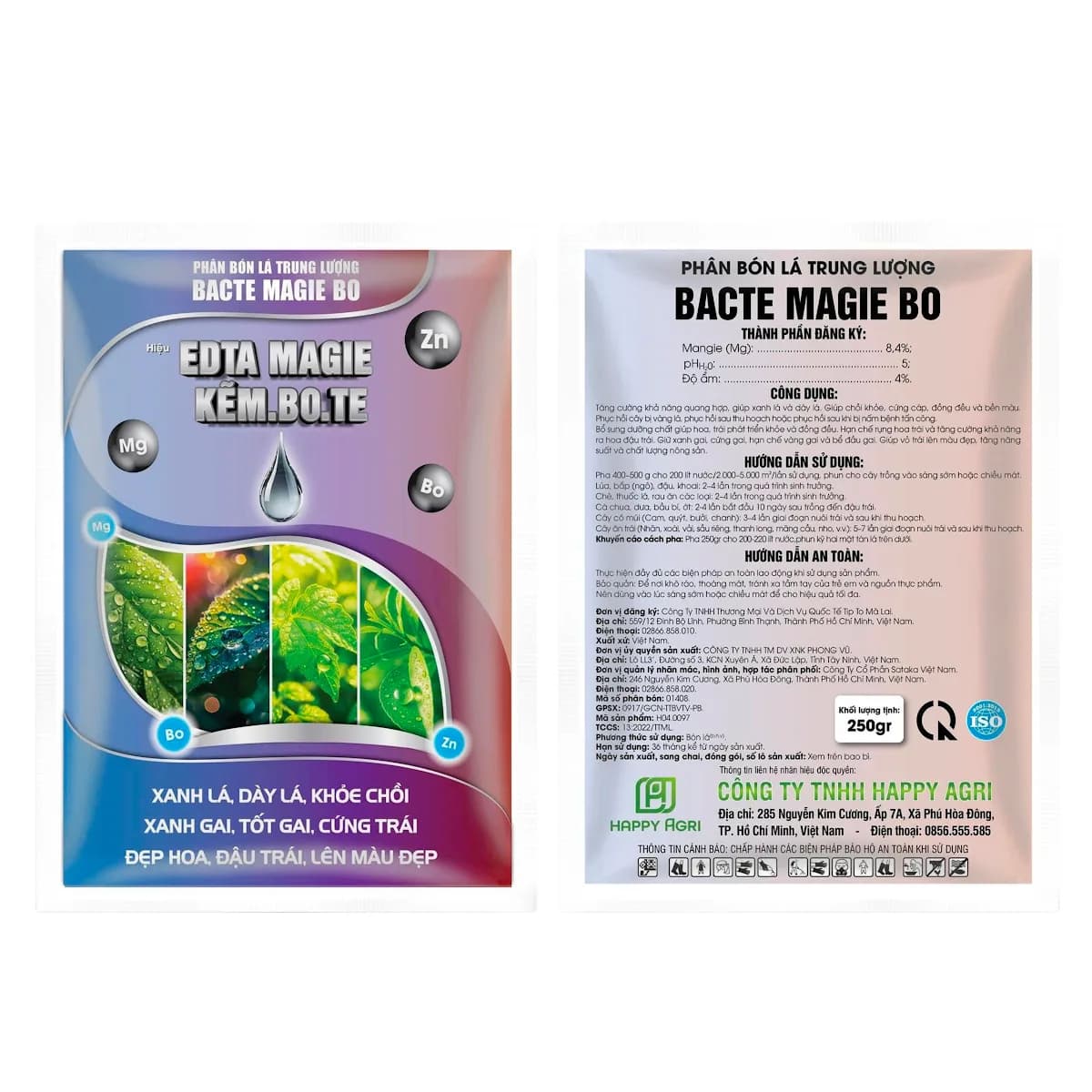BACTE MEGIE BO - EDTA MAGIE KẼM.BO.TE - 250GR