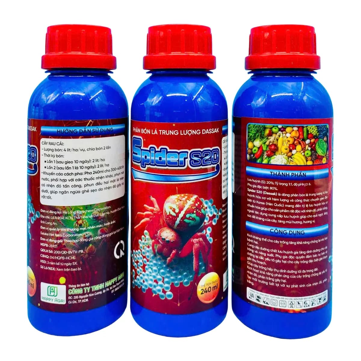 DASSAK - SPIDER S20 - 240ML