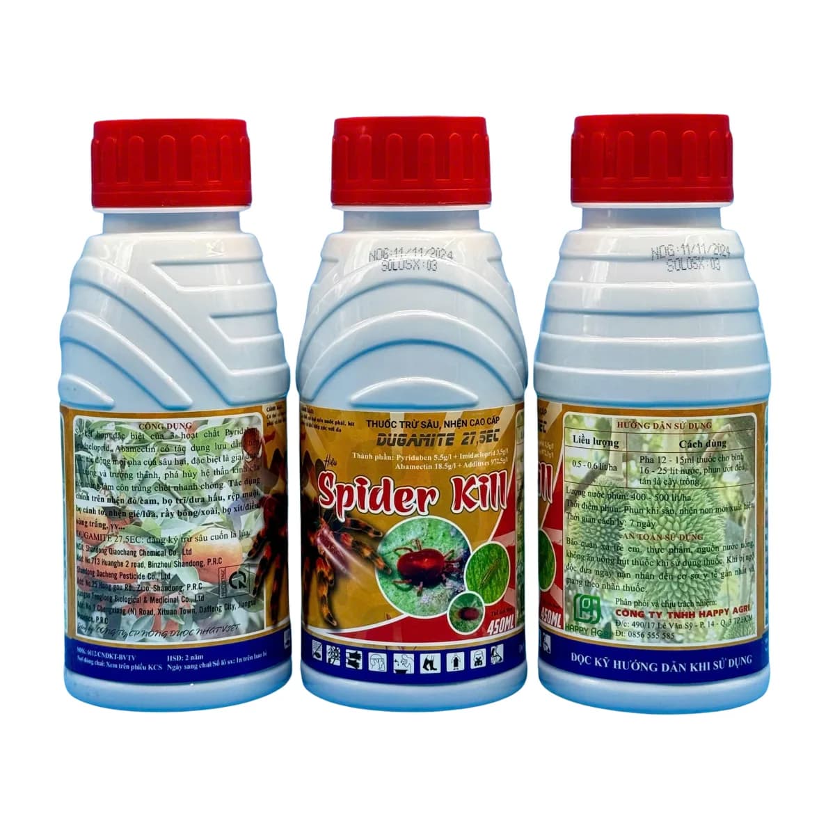 DUGAMITE 27,5EC - SPIDER KILL - 450ML