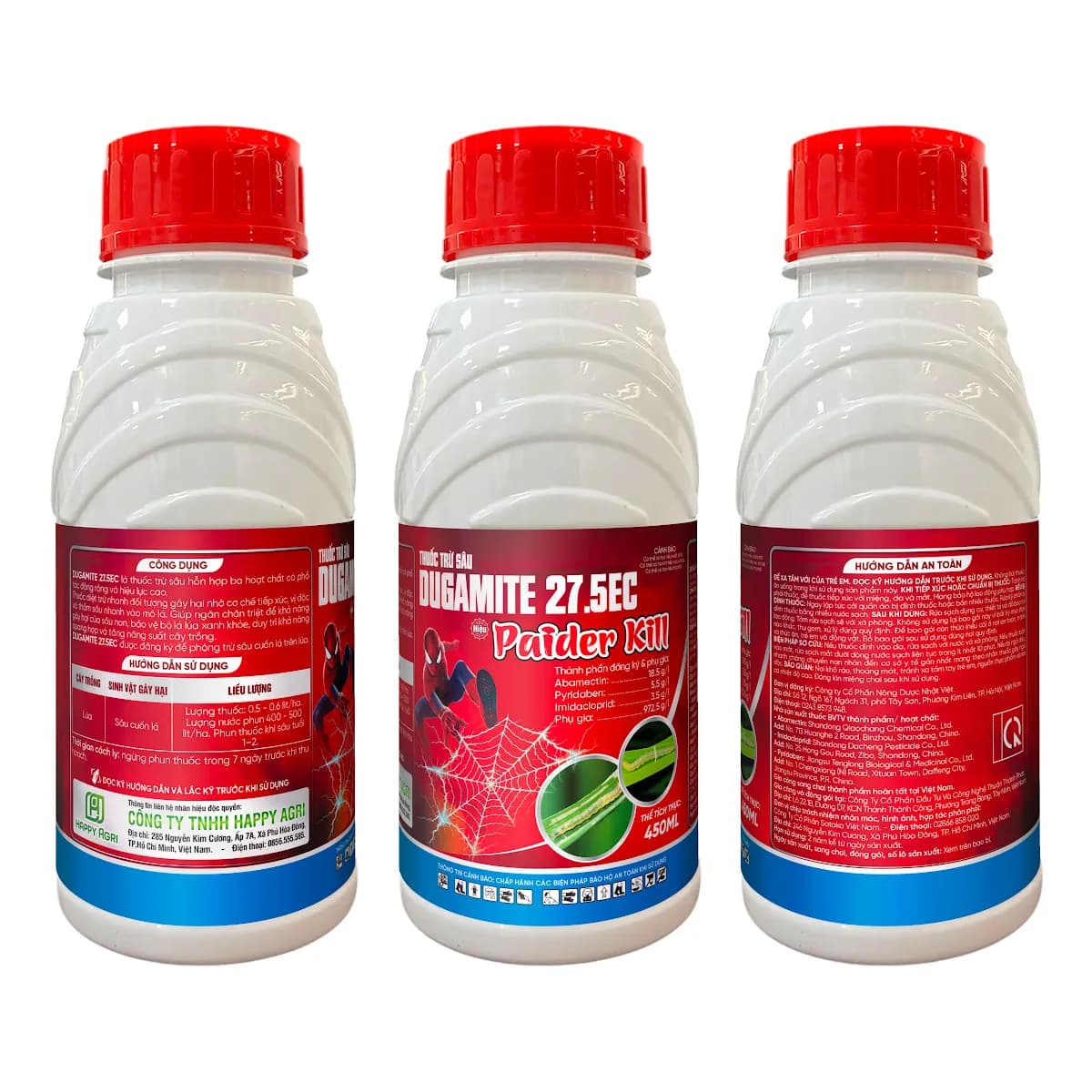 DUGAMITE 27.5EC - PAIDER KILL - 450ML