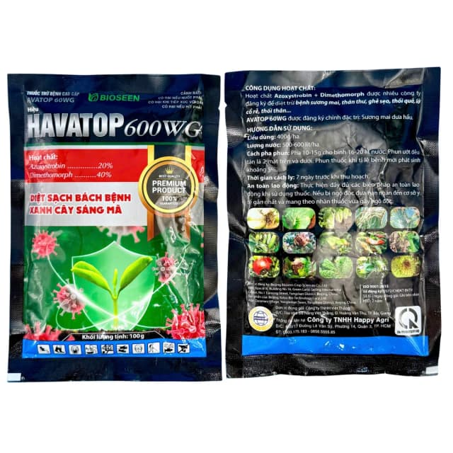 AVATOP 60WG - HAVATOP 600WG - 100GR