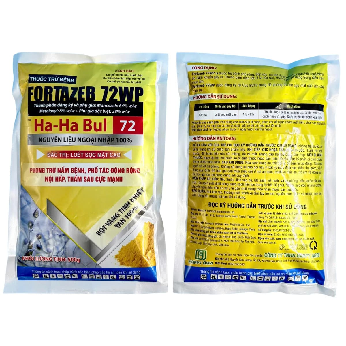 FORTAZEB 72WP - HA-HA BUL 72 - 500GR