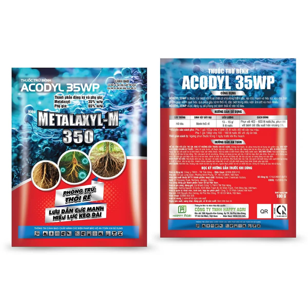 ACODYL 35WP - METAXYL-M 350 - 100GR