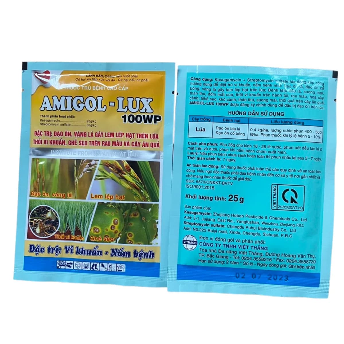 AMIGOL - LUX 100WP - 25GR