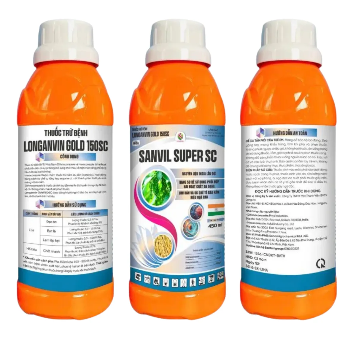 LONGANVIN GOLD 150SC - SANVIL SUPER SC - 450ML