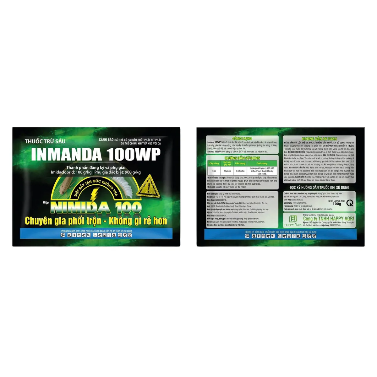 INMANDA 100WP - NIMIDA 100 - 100GR