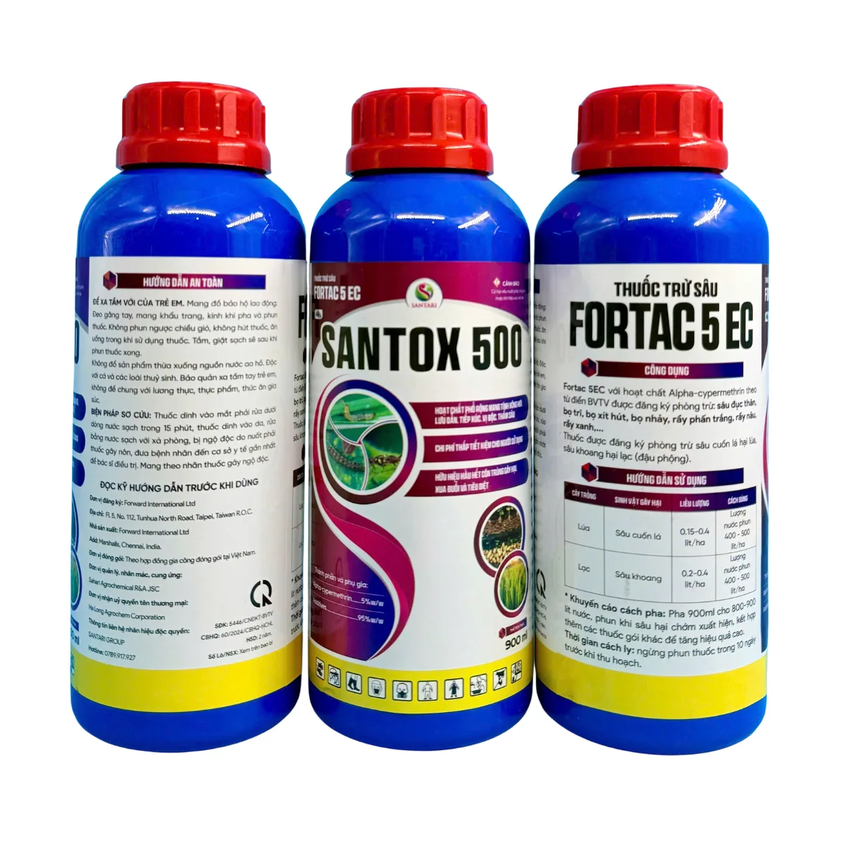 FORTAC 5 EC - SANTOX 500 - 900ML