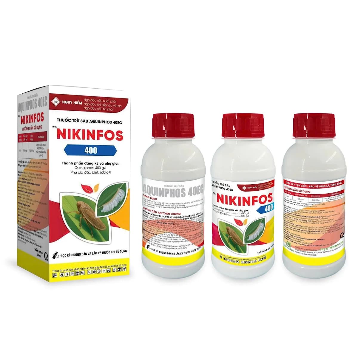 AQUINPHOS 40EC - NIKINFOS 400 - 450ML