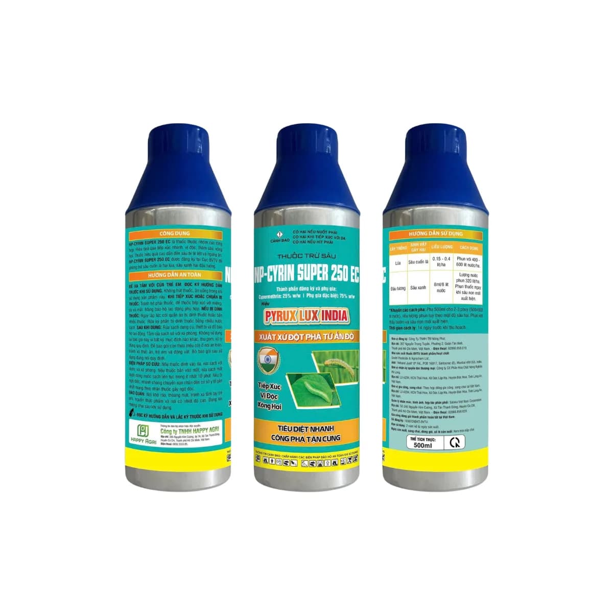 NP-CYRIN SUPER 250EC - PYRUX LUX INIDA - 500ML NHÔM