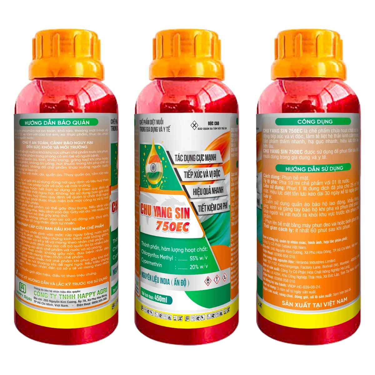 CHU YANG SIN 750EC - 450ML