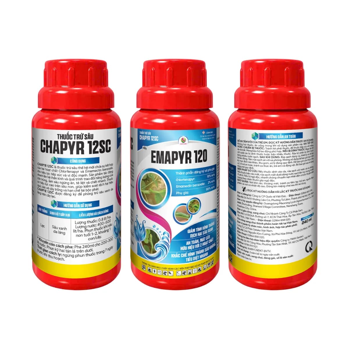 CHAPYR 12SC - EMAPYR 120 - 240ML