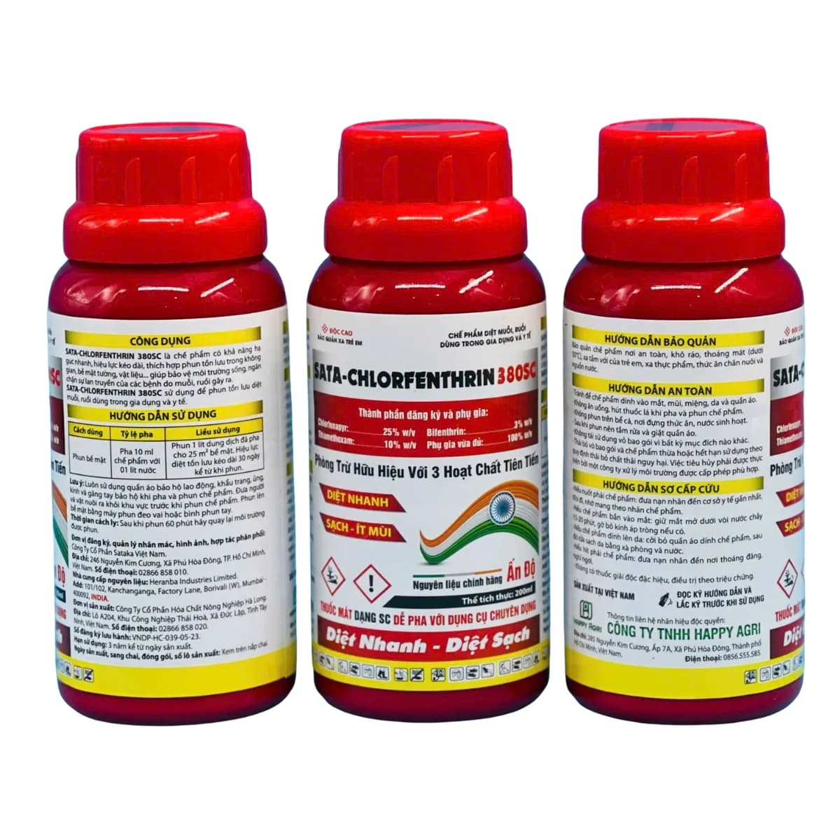 SATA-CHLORFENTHRIN 380SC - 200ML