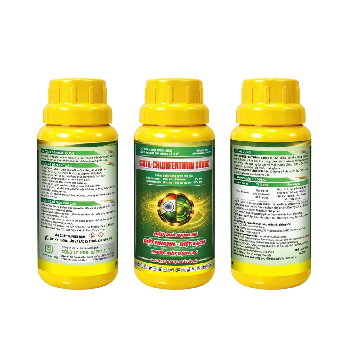 SATA-CHLORFENTHRIN 380SC - 240ML