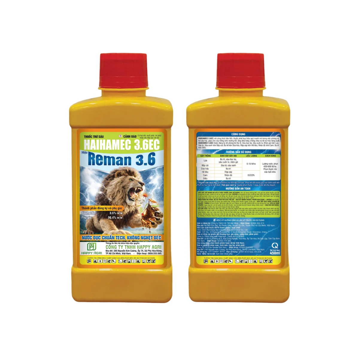 HAIHAMEC 3.6EC - REMAN 3.6 - 450ML