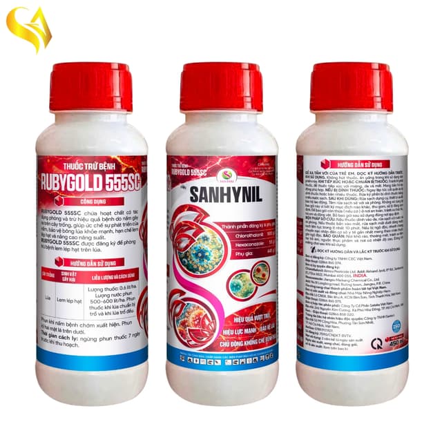 Thuốc Trừ Bệnh RUBYGOLD 555SC Hiệu SANHYNIL