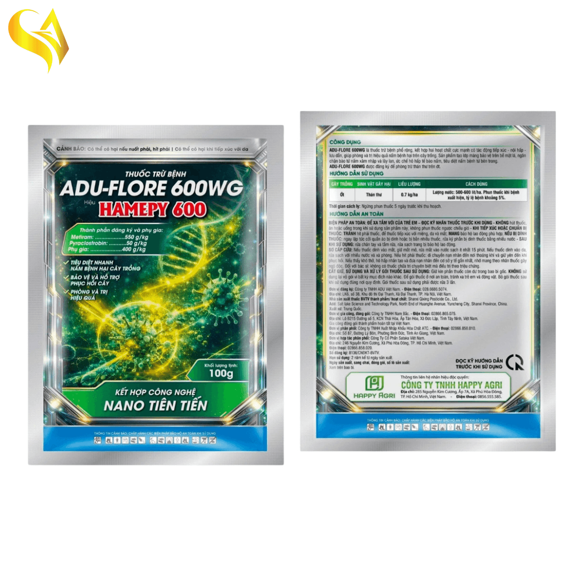 ADU-FLORE 600WG - HAMEPY 600