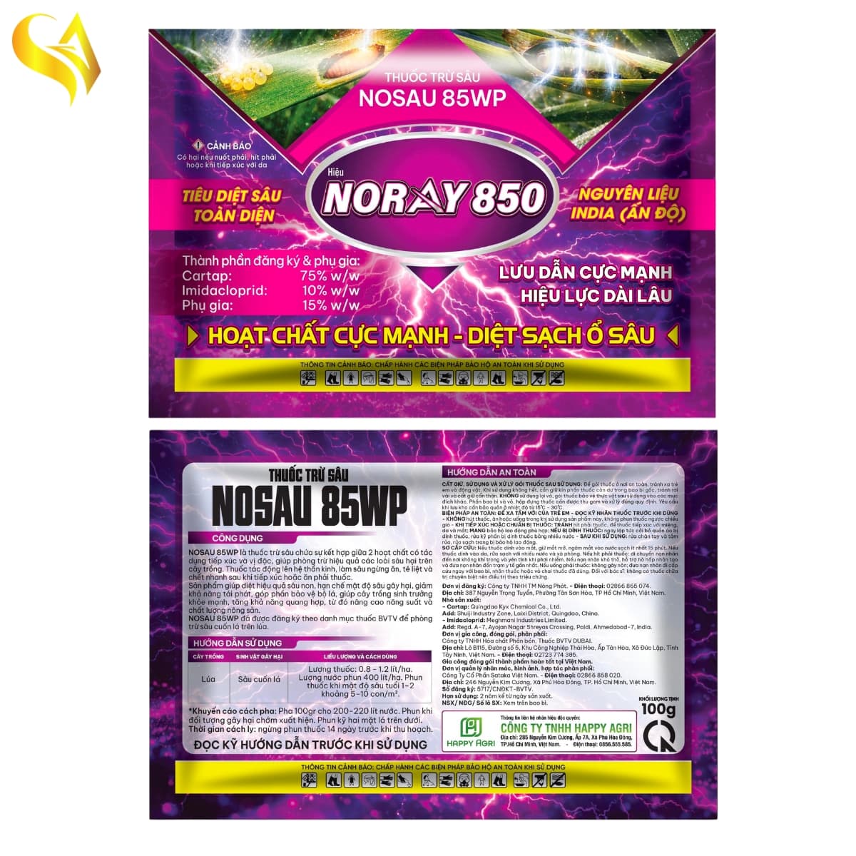 NOSAU 85WP - NORAY 850 - 100gr