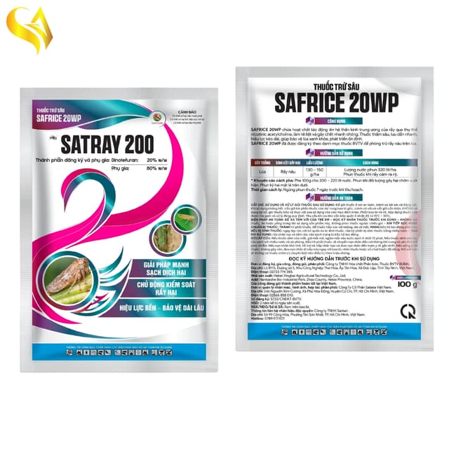 SAFRICE 20WP - SATRAY 200