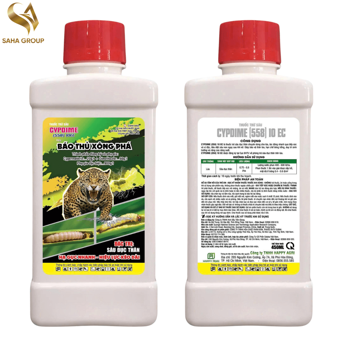 CYPDIME (558) 10 EC - BÁO THỦ XÔNG PHÁ - 450ML
