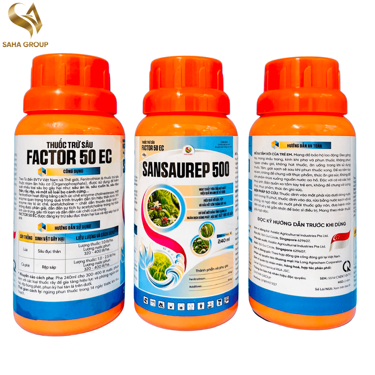 FACTOR 50EC - SANSAUREP 500 - 240ML