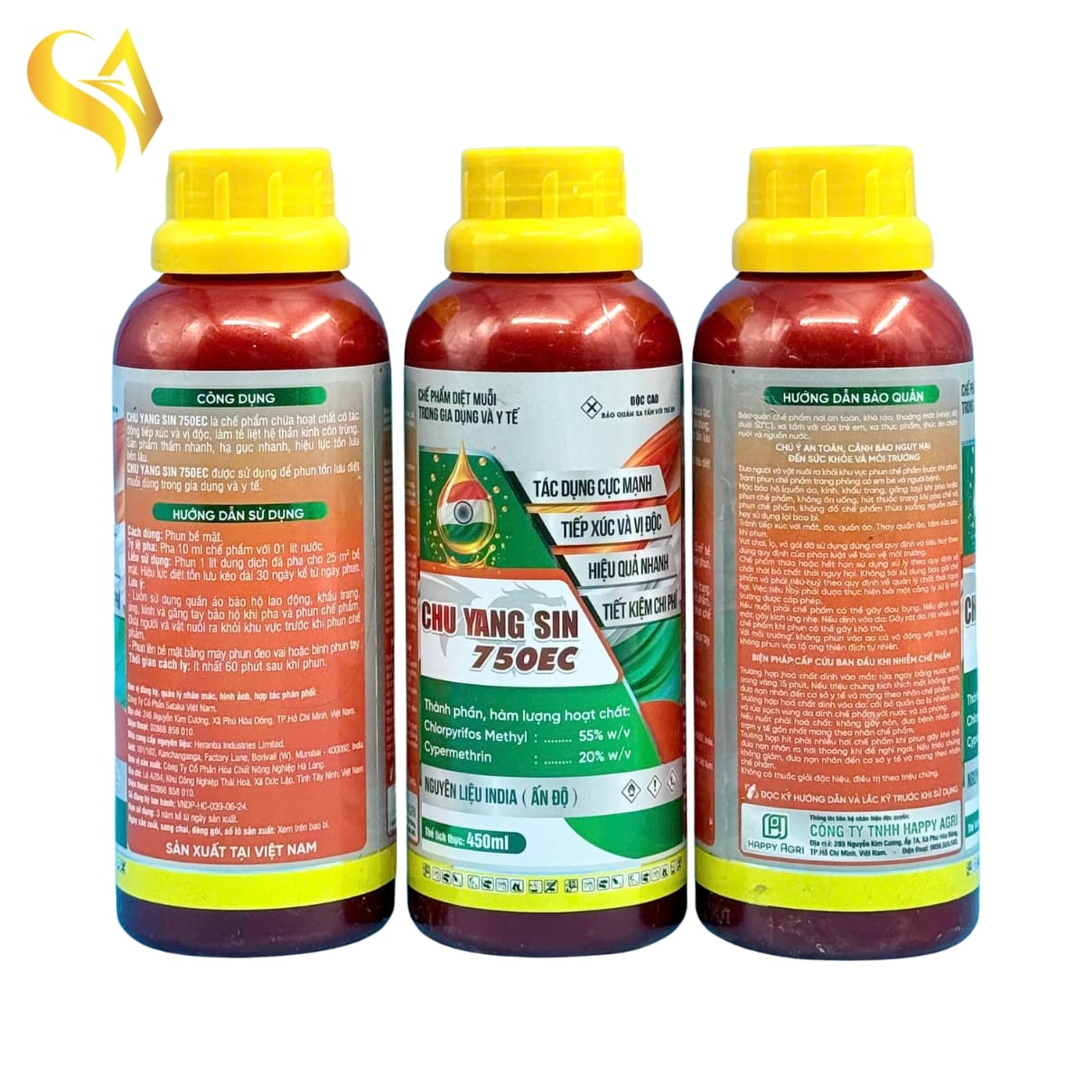 CHU YANG SIN 750EC - 450ML