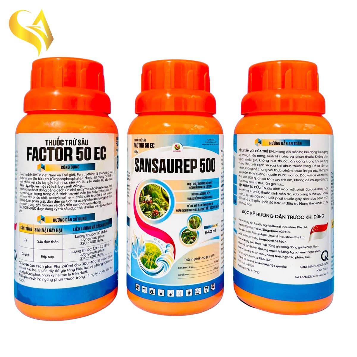 FACTOR 50EC - SANSAUREP 500 - 240ML
