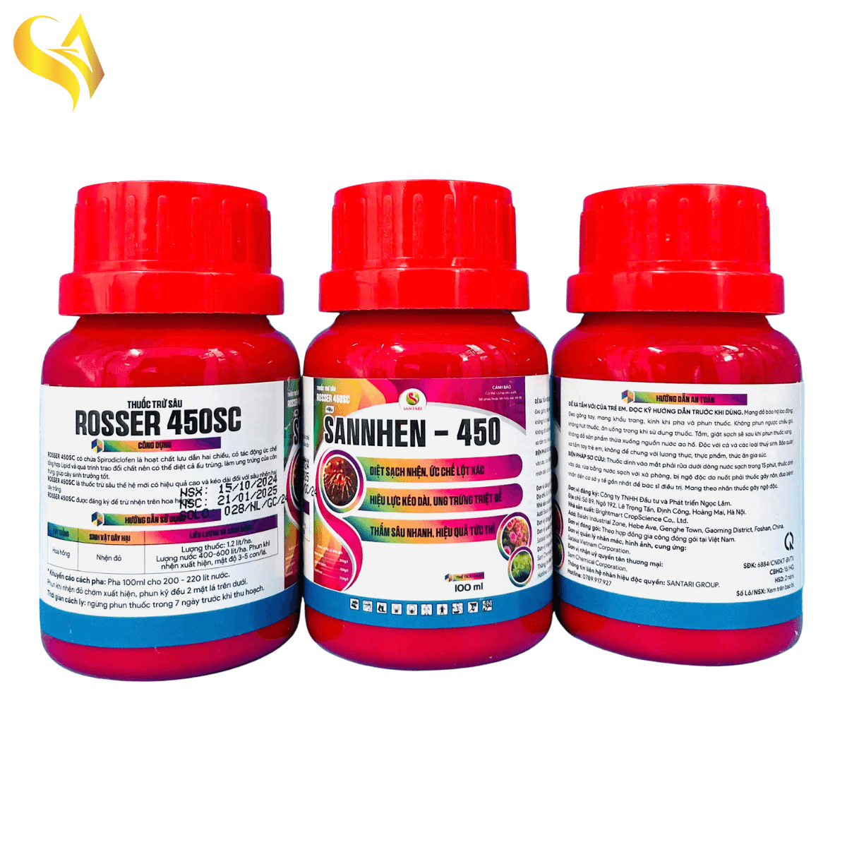 ROSSER 450SC - SANNHEN 450 - 100ML
