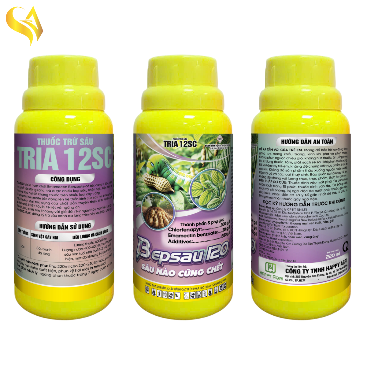 TRIA 12SC - BEPSAU 120 - 220ML