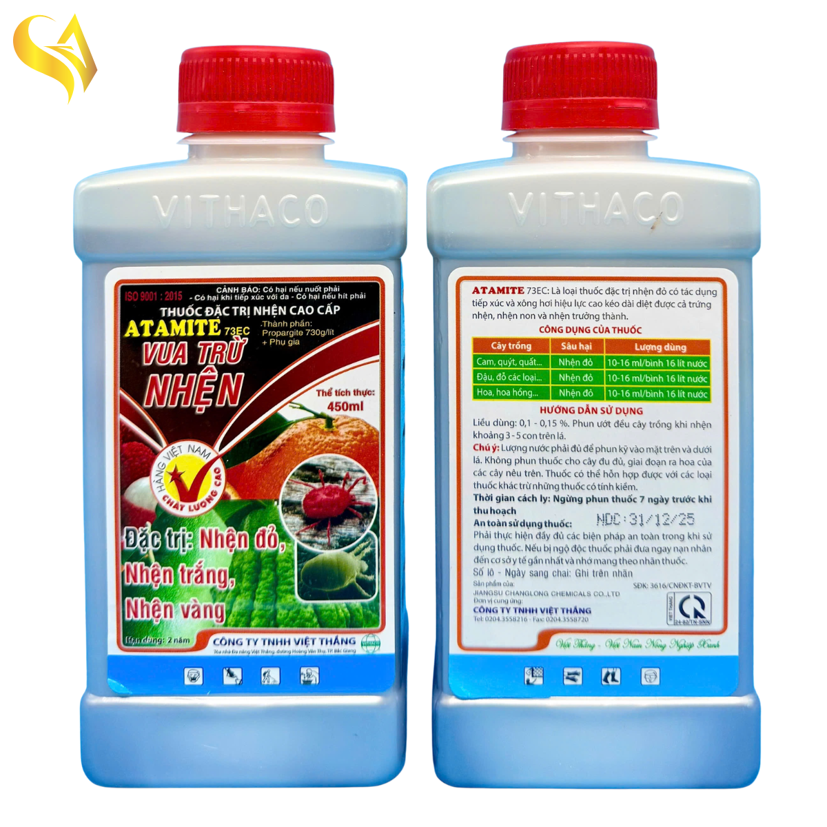ATAMITE 73EC - VUA TRỪ NHỆN - 450ML