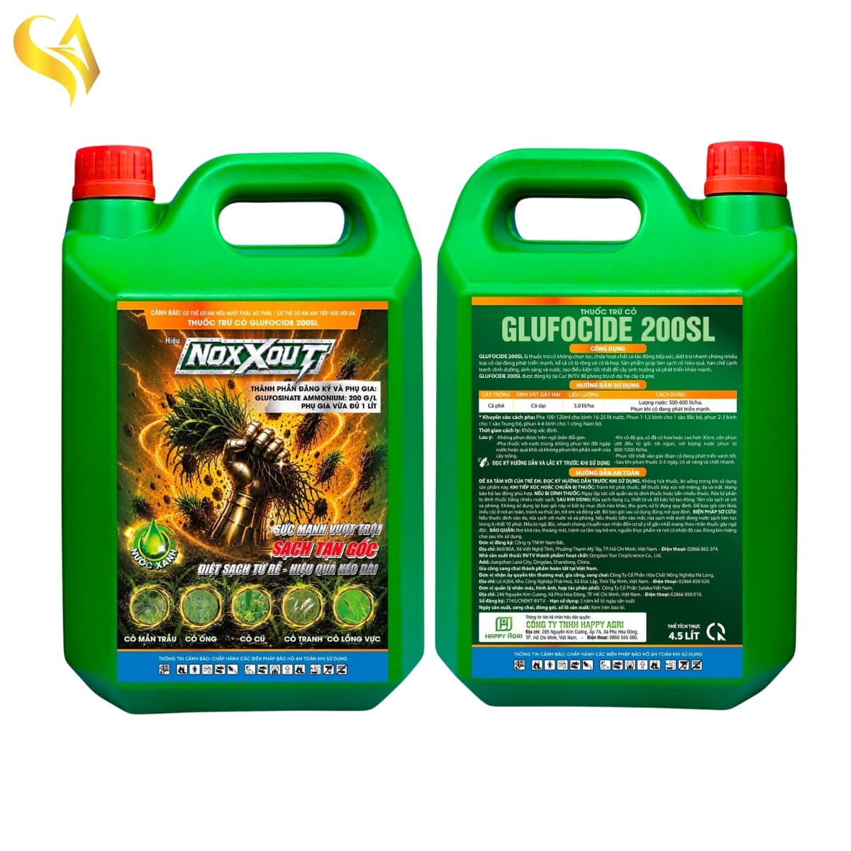 GLUFOCIDE 200SL - NOXXOUT - 4,5L