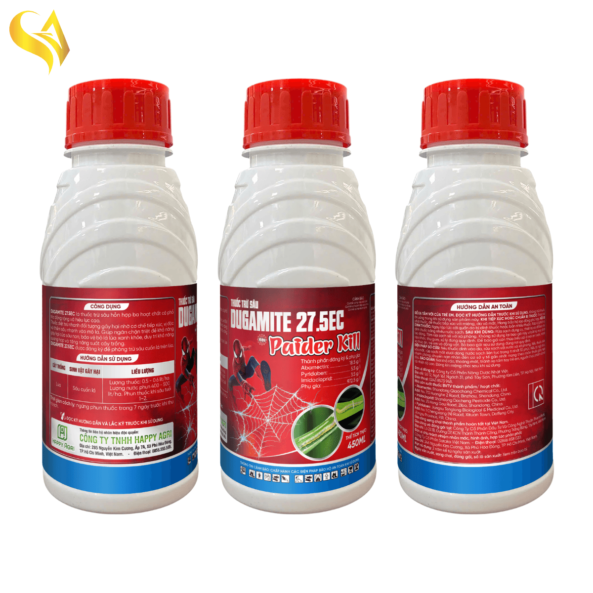 DUGAMITE 27.5EC - PAIDER KILL - 450ML