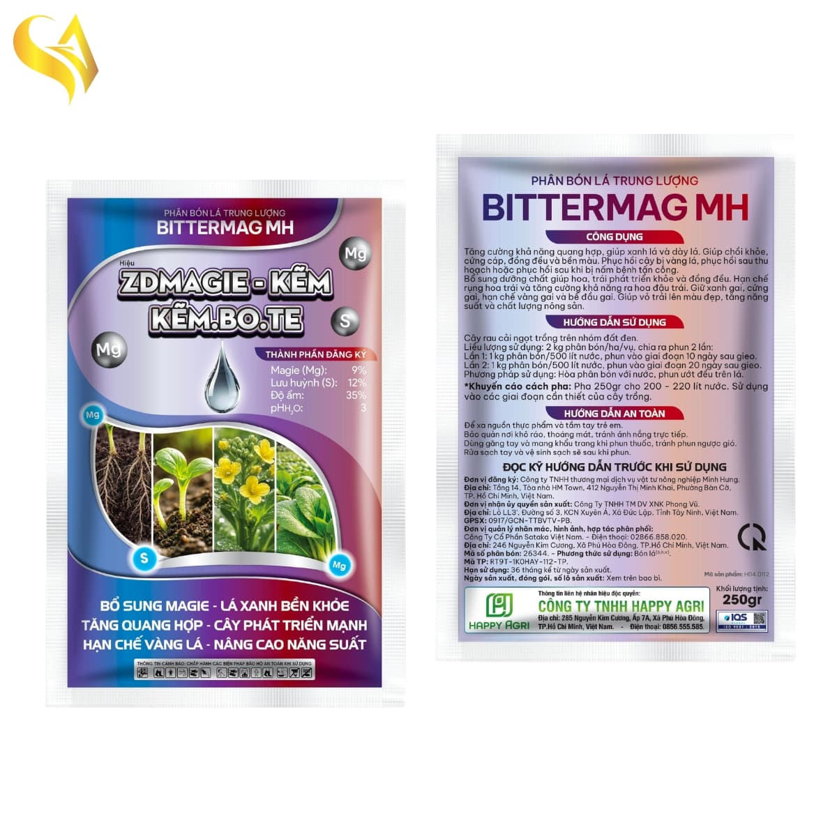 BACTE MEGIE BO - EDTA MAGIE KẼM.BO.TE - 250GR