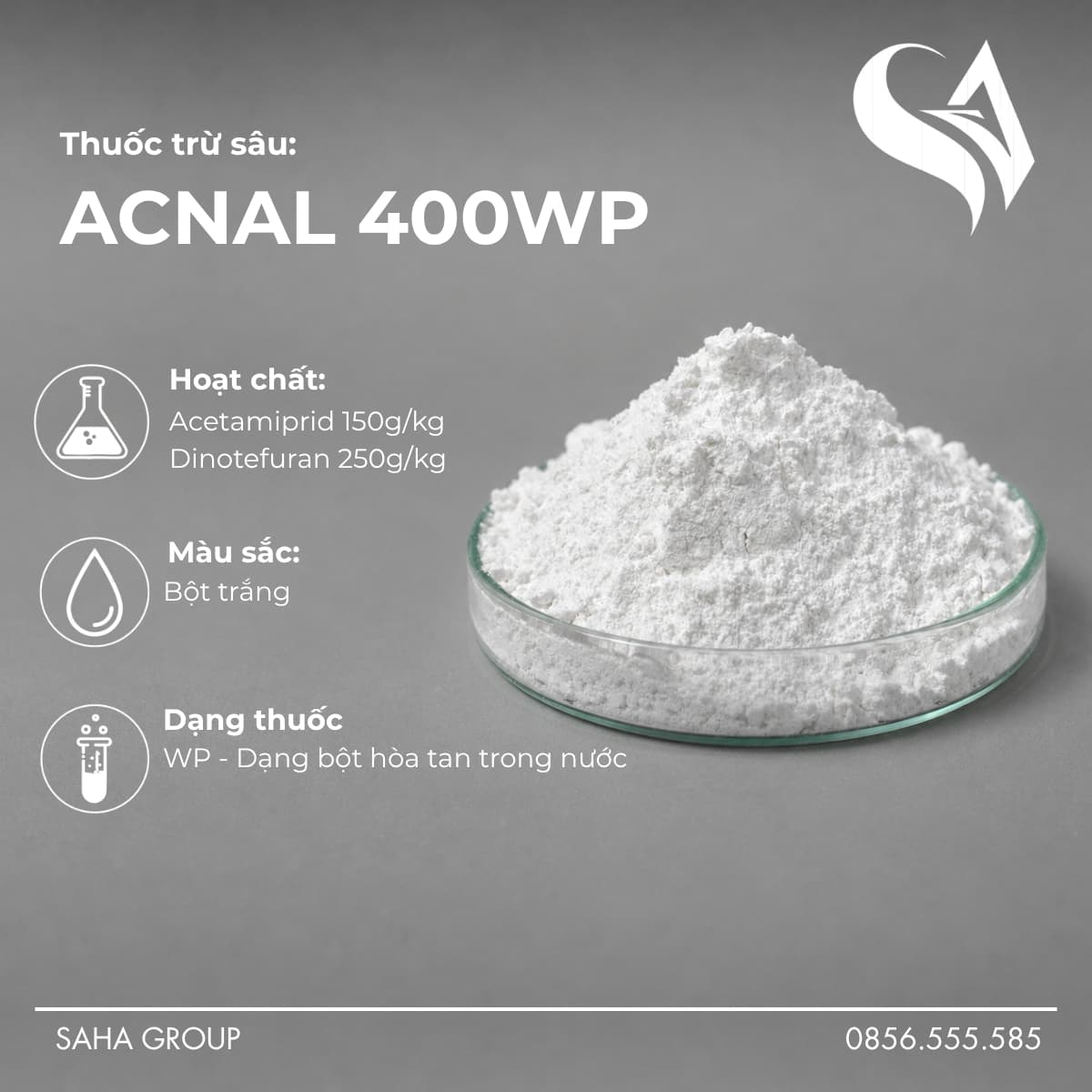 Thuốc Trừ Sâu ACNAL 400WP