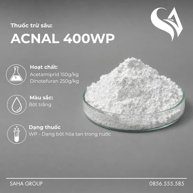 Thuốc Trừ Sâu ACNAL 400WP