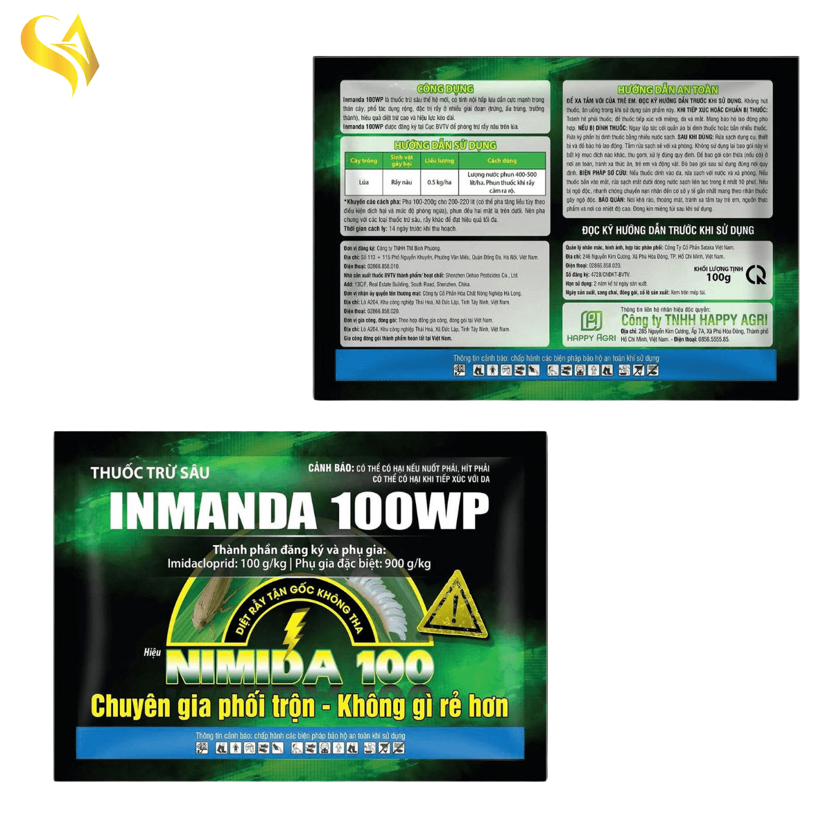 INMANDA 100WP - NIMIDA 100 - 100GR