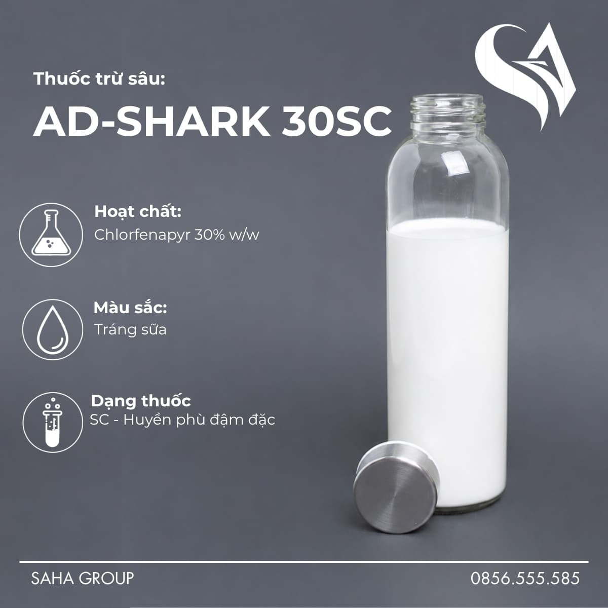 Thuốc Trừ Sâu AD-SHARK 30SC