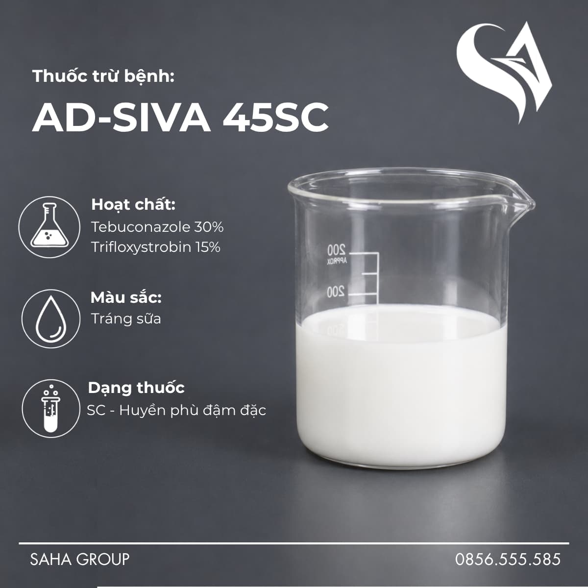 Thuốc Trừ Bệnh AD-SIVA 45SC