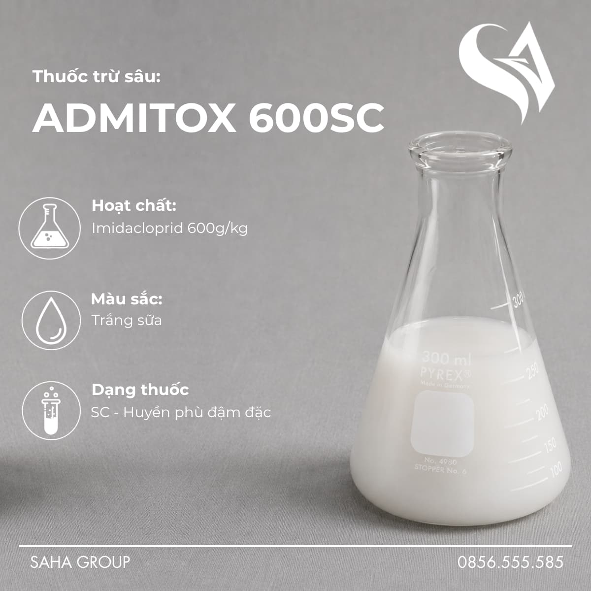 Thuốc Trừ Sâu ADMITOX 600SC