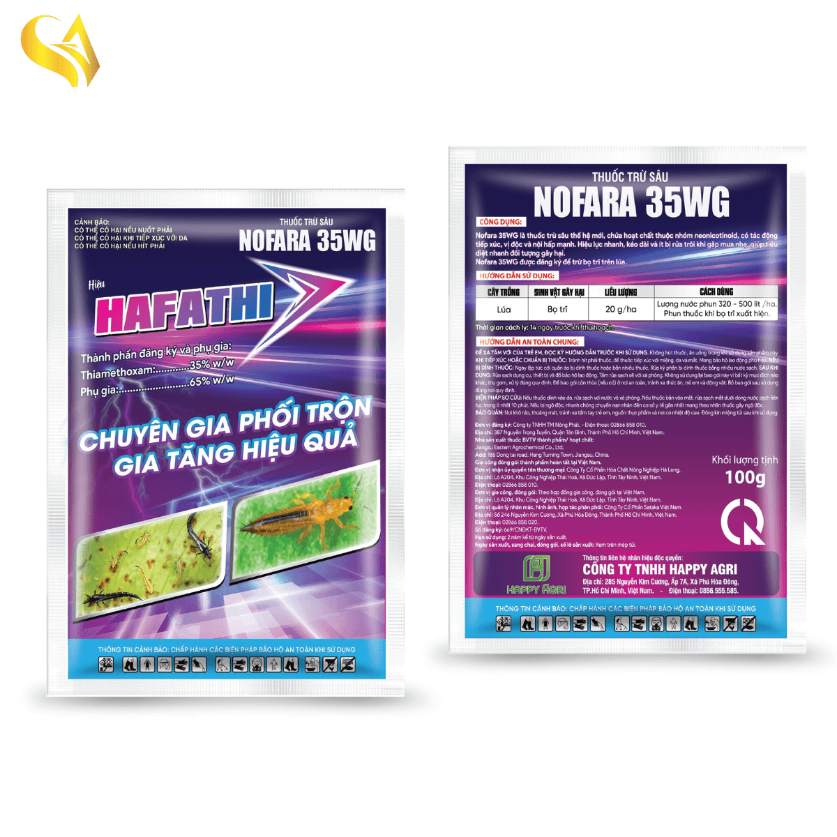 NOFARA 35WG - HAFATHI - 100GR