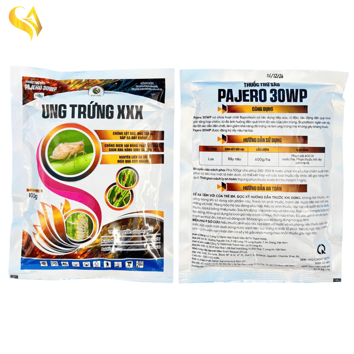 PAJERO 30WP - UNG TRỨNG XXX - 100GR