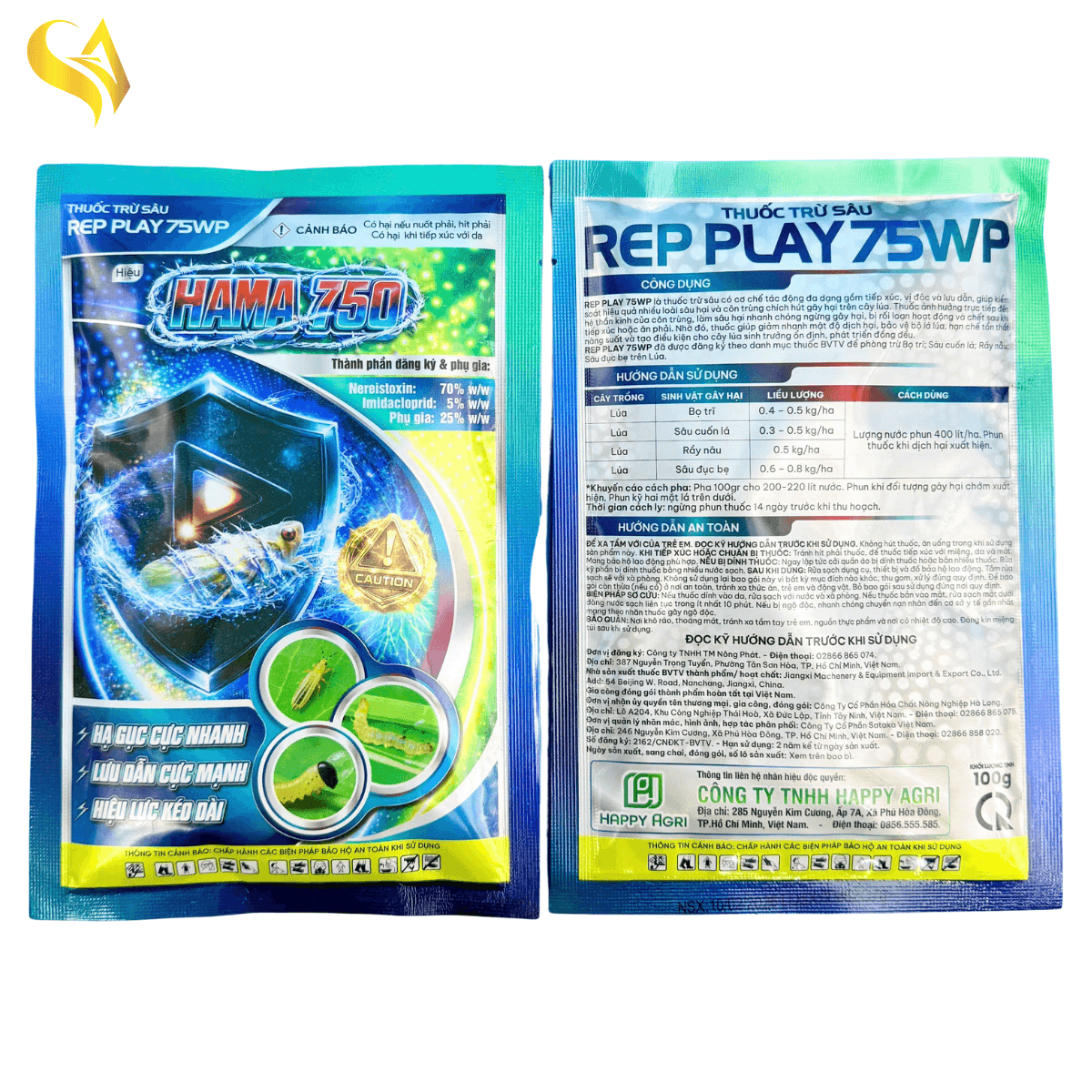 REP PLAY 75WP - HAMA 750 - 100GR