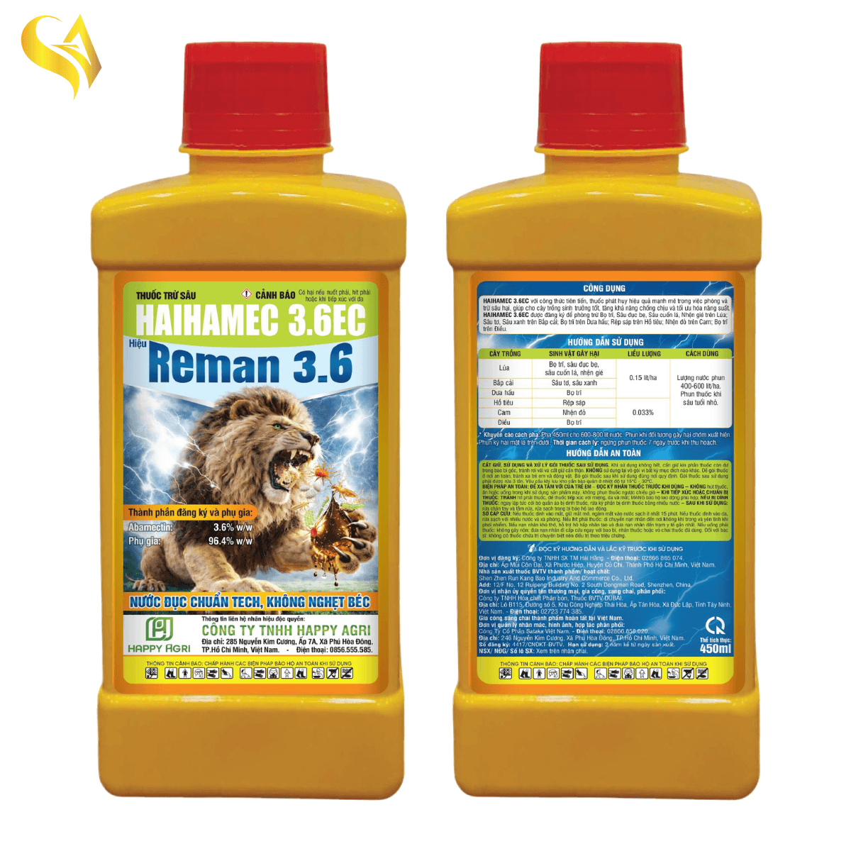 HAIHAMEC 3.6EC - REMAN 3.6 - 450ML